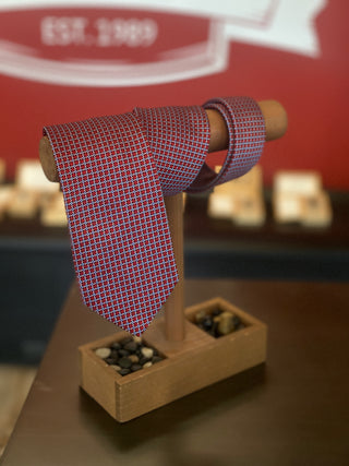 Bespoke Apparel Modern Red Power Tie