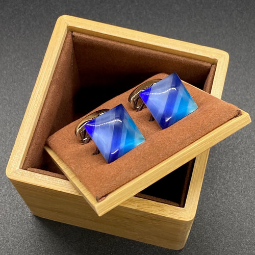 Blue Spectrum Cufflinks